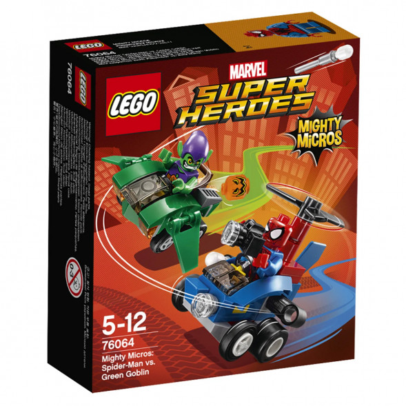 Конструктор LEGO Super Heroes 76064 Человек‑паук против Зелёного Гоблина в Великом Новгороде