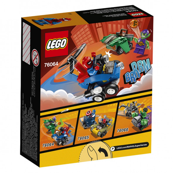 Конструктор LEGO Super Heroes 76064 Человек‑паук против Зелёного Гоблина в Великом Новгороде