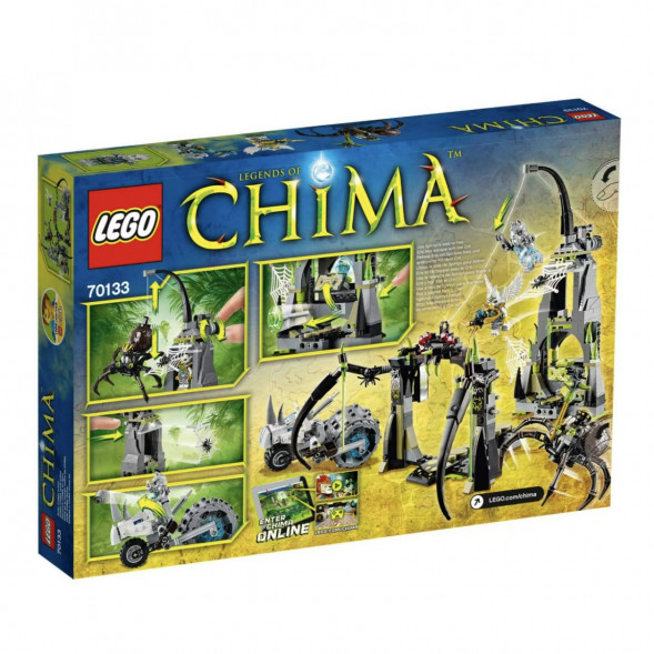 Конструктор LEGO Legends Of Chima 70133 Пещера Спинлина в Великом Новгороде
