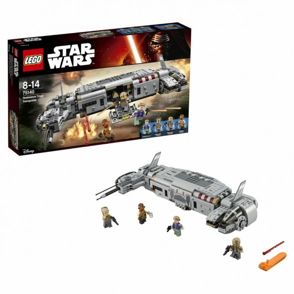Конструктор LEGO Star Wars 75140 Военный транспорт Сопротивления в Великом Новгороде