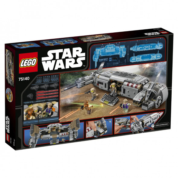 Конструктор LEGO Star Wars 75140 Военный транспорт Сопротивления в Великом Новгороде