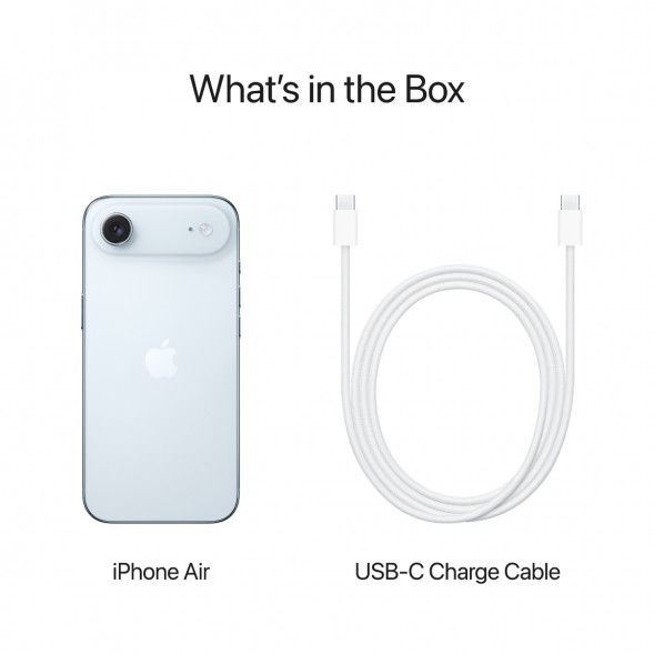 Смартфон Apple iPhone Air 256GB eSim, Sky Blue в Великом Новгороде
