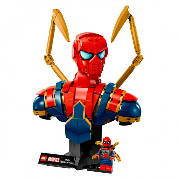 Конструктор LEGO Super Heroes 76326 Бюст Железного Человека-паука в Великом Новгороде