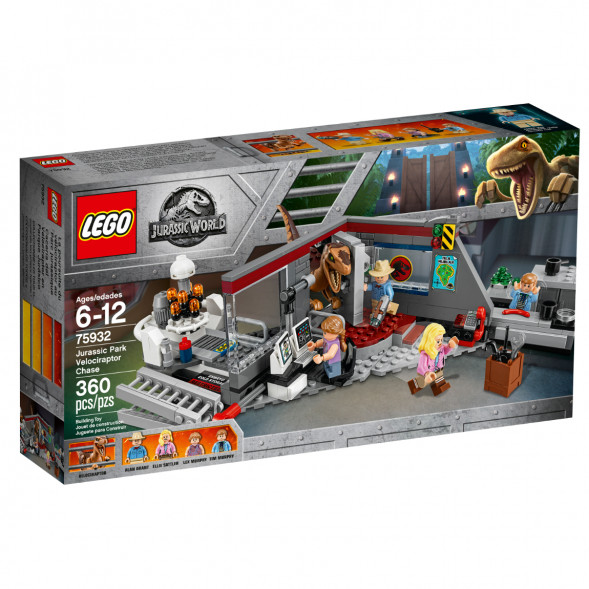 Конструктор LEGO Jurassic World 75932 Охота на рапторов в Парке Юрского Периода в Великом Новгороде
