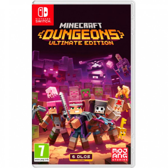 Игра Minecraft Dungeons - Ultimate Edition [Nintendo Switch, русские субтитры] в Великом Новгороде