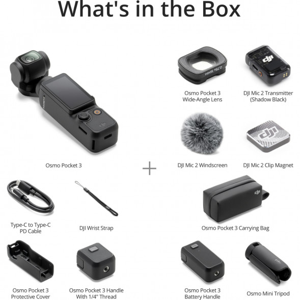 Экшн-камера DJI Osmo Pocket 3 Creator Combo в Великом Новгороде