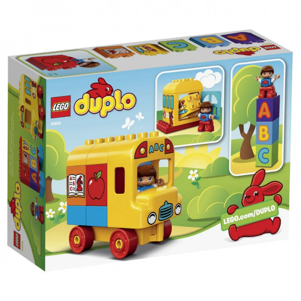 Конструктор LEGO DUPLO 10603 Мой первый автобус в Великом Новгороде