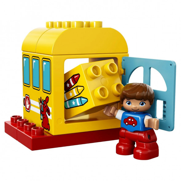 Конструктор LEGO DUPLO 10603 Мой первый автобус в Великом Новгороде