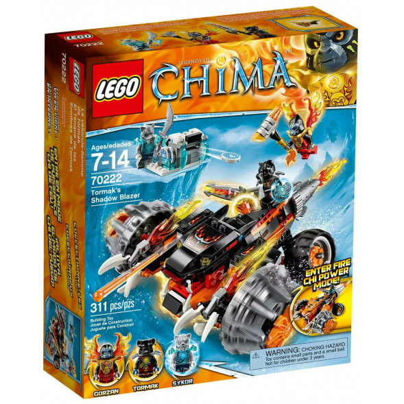 Конструктор LEGO Legends of Chima 70222 Огненный Вездеход Тормака в Великом Новгороде