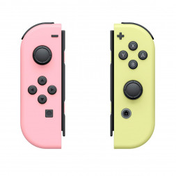 Геймпад Nintendo Switch Joy-Con controllers Duo, пастельный розовый / пастельный жёлтый