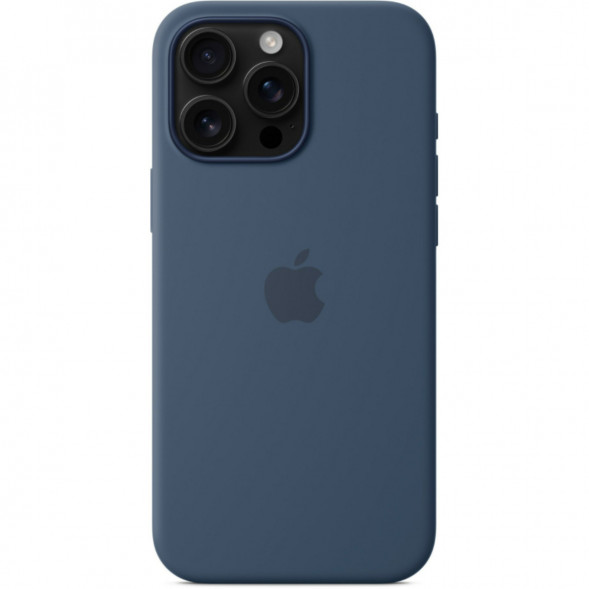 Чехол Apple для iPhone 16 Pro Max Silicone MagSafe, Denim (MYYU3ZM/A) в Великом Новгороде