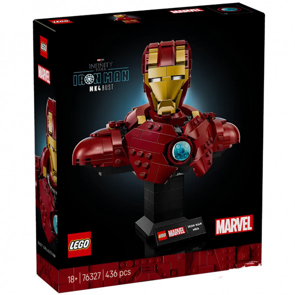Конструктор LEGO Super Heroes 76327 Бюст Железного человека MK4 в Великом Новгороде
