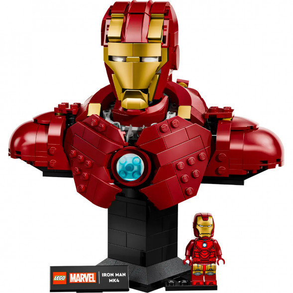 Конструктор LEGO Super Heroes 76327 Бюст Железного человека MK4 в Великом Новгороде