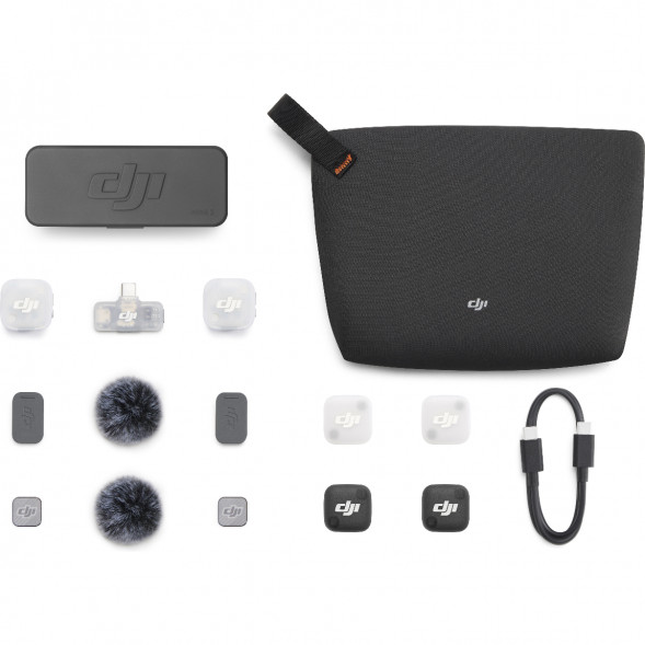 Микрофон DJI Mic Mini 2 (2 TX + 1 Mobile RX + Charging Case) в Великом Новгороде