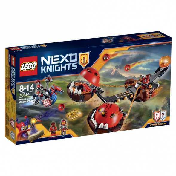Конструктор LEGO Nexo Knights 70314 Безумная колесница Укротителя в Великом Новгороде