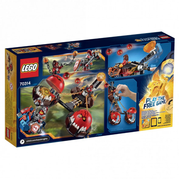 Конструктор LEGO Nexo Knights 70314 Безумная колесница Укротителя в Великом Новгороде