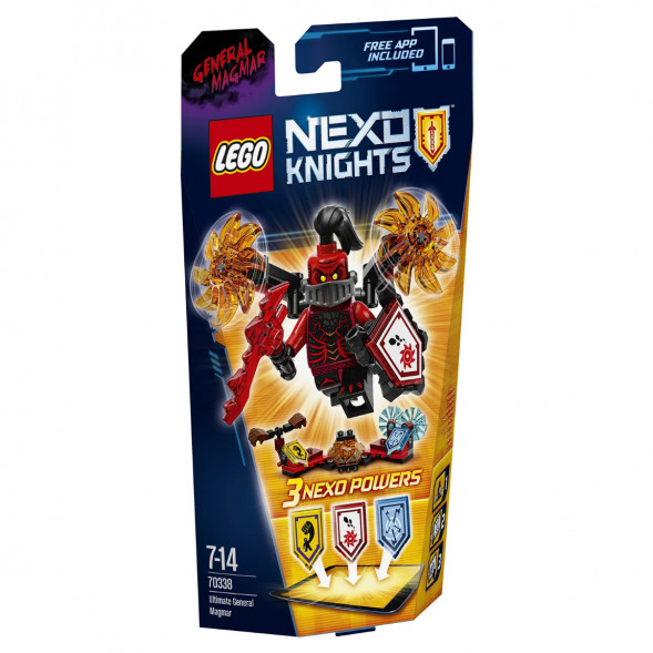 Конструктор LEGO Nexo Knights 70338 Генерал Магмар — Абсолютная сила в Великом Новгороде