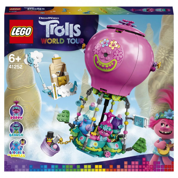 Конструктор LEGO Trolls 41252 Путешествие Розочки на воздушном шаре в Великом Новгороде