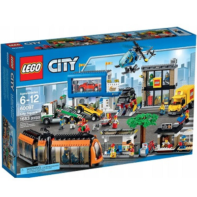 Конструктор LEGO City 60097 Городская площадь, 1683 дет. в Великом Новгороде