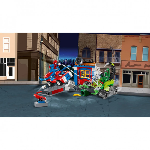 Конструктор LEGO Juniors 10754 Решающий бой Человека-паука против Скорпиона в Великом Новгороде