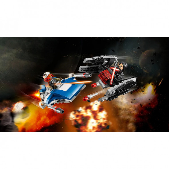 Конструктор LEGO Star Wars 75196 Истребитель типа A против бесшумного истребителя СИД в Великом Новгороде