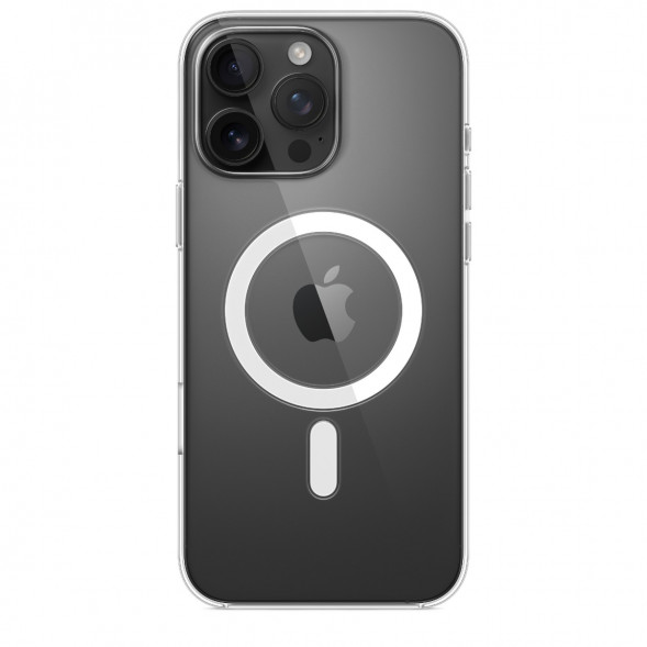 Чехол Apple Clear Case with MagSafe для iPhone 16 Pro Max, прозрачный (MA7F4ZM/A) в Великом Новгороде