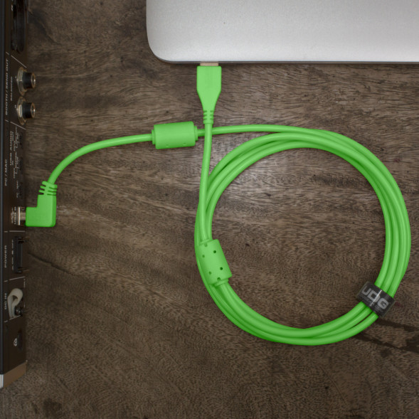 Аудиокабель UDG Ultimate Audio Cabel  USB 2.0 A-B 2 метра, зелёный в Великом Новгороде