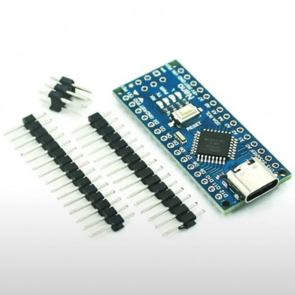 Микроконтроллер Arduino NANO TYPE-C V3.0 (совместимый) Atmega328 CH340 в Великом Новгороде