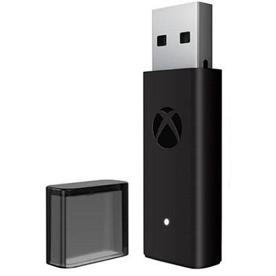 Microsoft Беспроводной адаптер геймпада Xbox для Windows 10 (новый, без упоковки) в Великом Новгороде