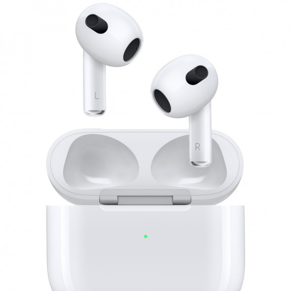 Беспроводные наушники Apple AirPods 3 Lightning Charging Case, белый  в Великом Новгороде