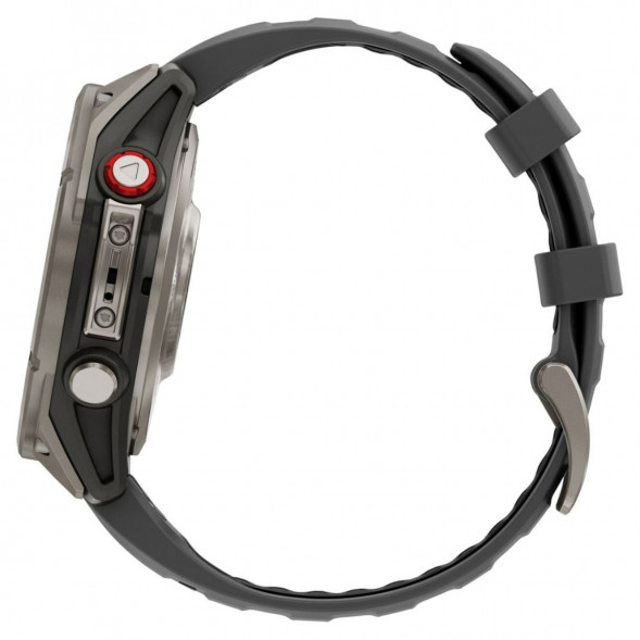 Умные часы Garmin Fenix 8 PRO, 47 мм, AMOLED, Sapphire, Titanium with Graphite/Black Silicone Band 010-03198-10 в Великом Новгороде
