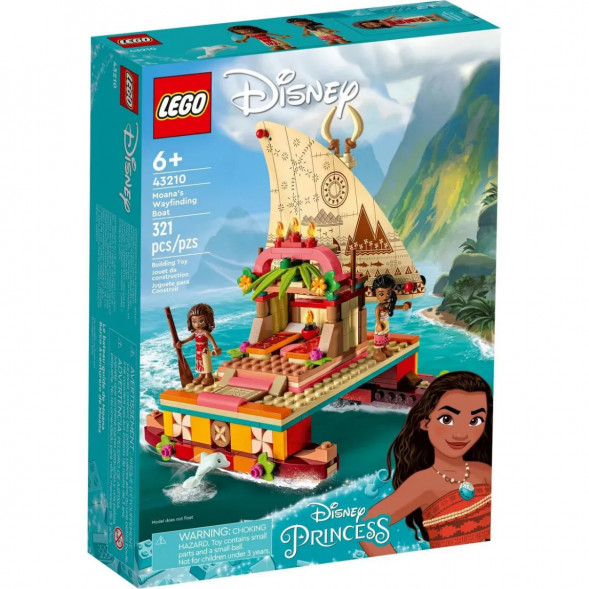 Конструктор LEGO Disney Princess 43210 Путеводная лодка Моаны в Великом Новгороде