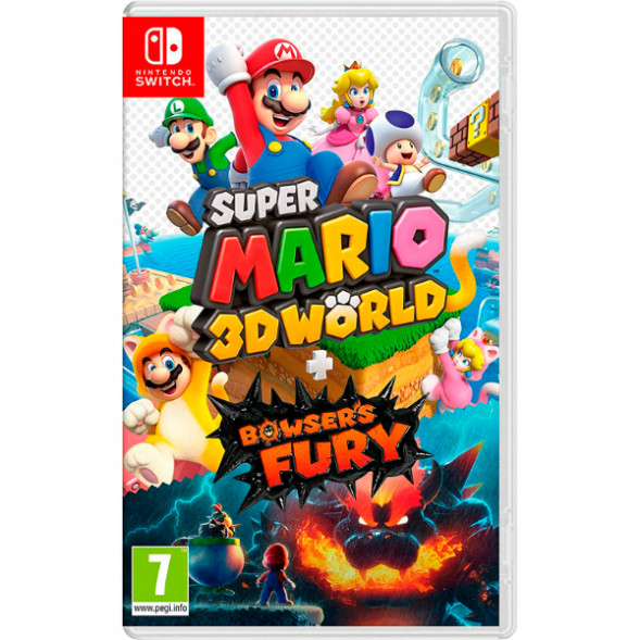 Игра Super Mario 3D World + Bowser&amp;#039;s Fury [Nintendo Switch, русские субтитры] в Великом Новгороде