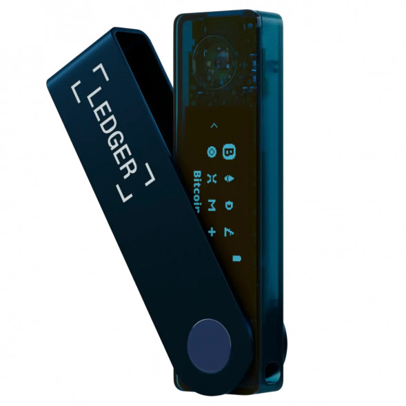 Аппаратный криптокошелек Ledger Nano X, Sapphire Blue в Великом Новгороде