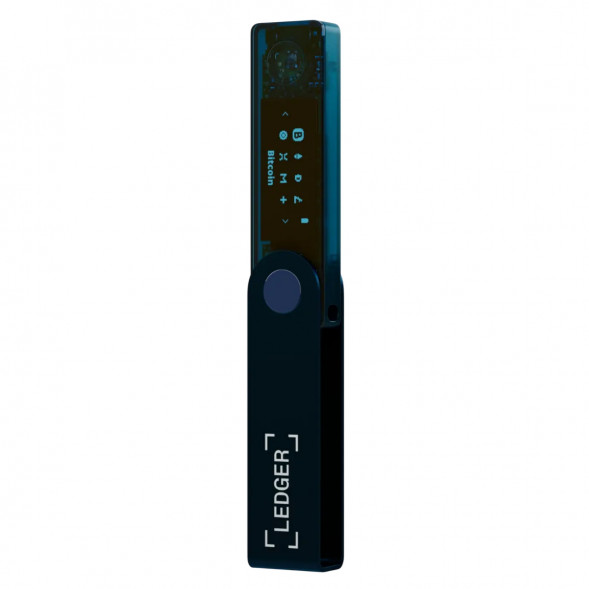 Аппаратный криптокошелек Ledger Nano X, Sapphire Blue в Великом Новгороде