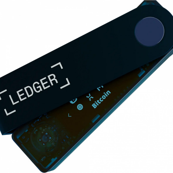 Аппаратный криптокошелек Ledger Nano X, Sapphire Blue в Великом Новгороде