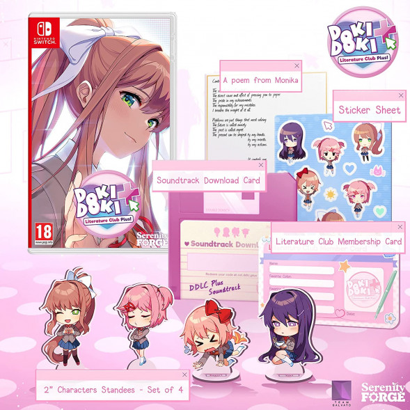Игра Doki Doki Literature Club Plus! [Nintendo Switch, русские субтитры] в Великом Новгороде