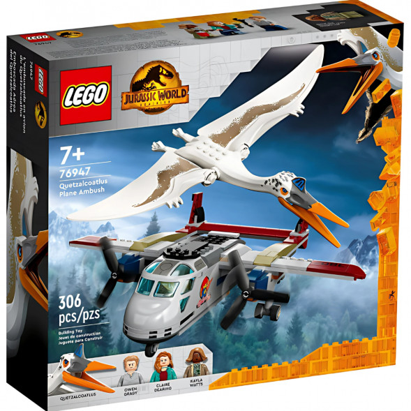 Конструктор LEGO Jurassic World 76947 Кетцалькоатль: нападение на самолёт в Великом Новгороде