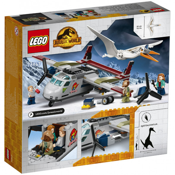 Конструктор LEGO Jurassic World 76947 Кетцалькоатль: нападение на самолёт в Великом Новгороде