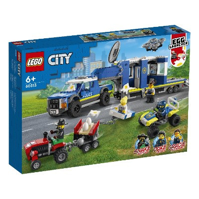 Конструктор LEGO City 60315 Полицейский мобильный командный трейлер в Великом Новгороде