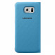 Чехол для Samsung Galaxy S6 S-View Cover (EF-CG920BLE), Blue в Великом Новгороде