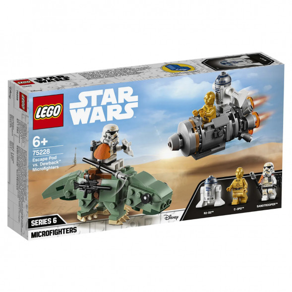 Конструктор LEGO Star Wars 75228 Спасательная капсула Микрофайтеры дьюбэк в Великом Новгороде