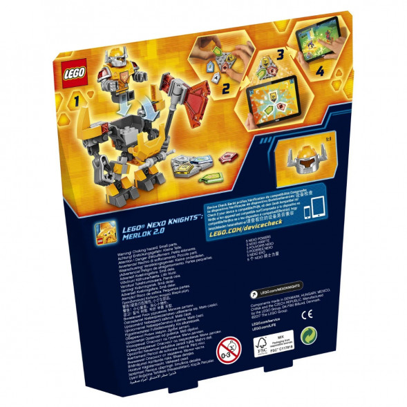Конструктор LEGO Nexo Knights 70365 Боевые доспехи Акселя в Великом Новгороде