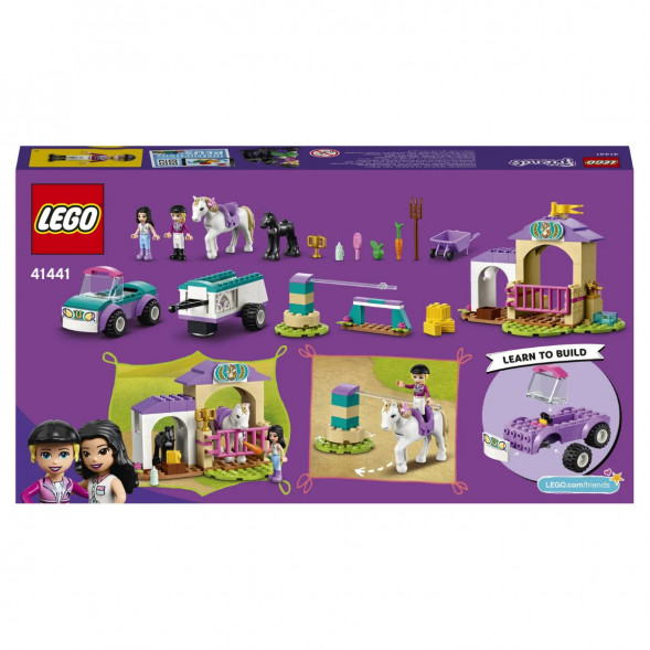 Конструктор LEGO Friends 41441 Тренировка лошади и прицеп для перевозки в Великом Новгороде