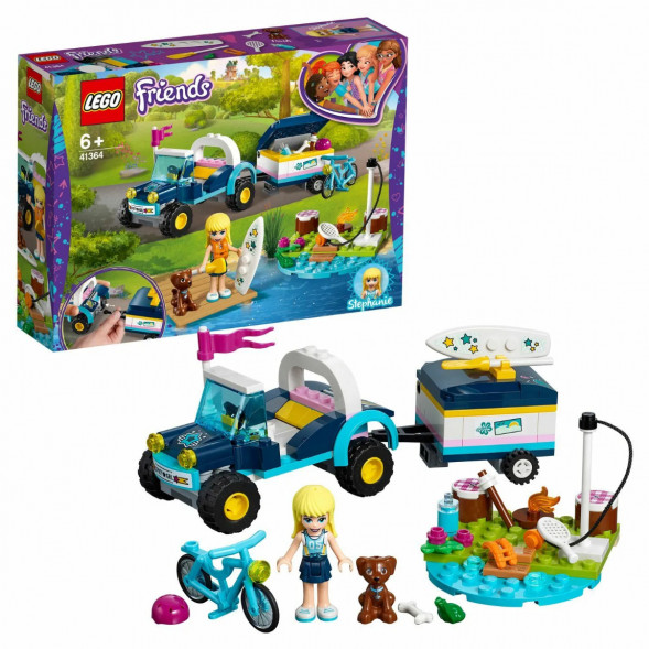 Конструктор LEGO Friends 41364 Багги с прицепом Стефани в Великом Новгороде