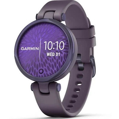 Умные часы Garmin Lily, безель цвета полночная орхидея, корпус темная орхидея и силиконовый ремешок 010-02384-12 в Великом Новгороде