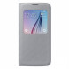 Чехол для Samsung Galaxy S6 S-View Cover (EF-CG920BSE), Silver в Великом Новгороде