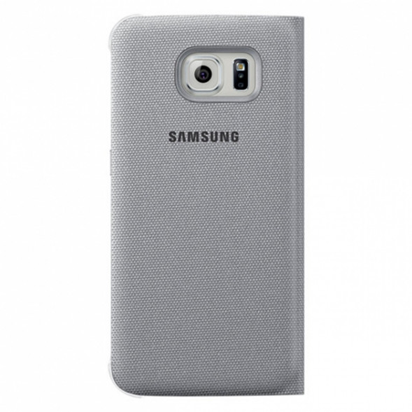 Чехол для Samsung Galaxy S6 S-View Cover (EF-CG920BSE), Silver в Великом Новгороде