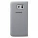 Чехол для Samsung Galaxy S6 S-View Cover (EF-CG920BSE), Silver в Великом Новгороде