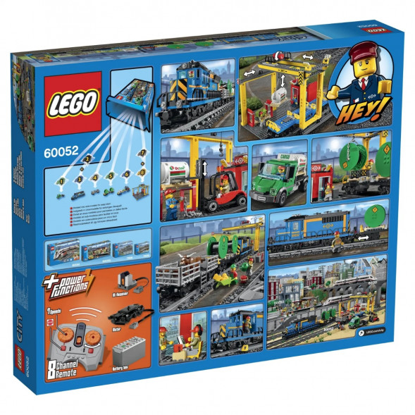 Конструктор LEGO City Trains 60052 Грузовой поезд в Великом Новгороде